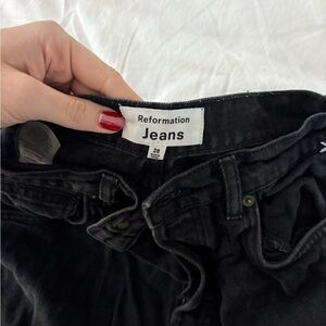 Reformation Charcoal Women's Jeans 28x30